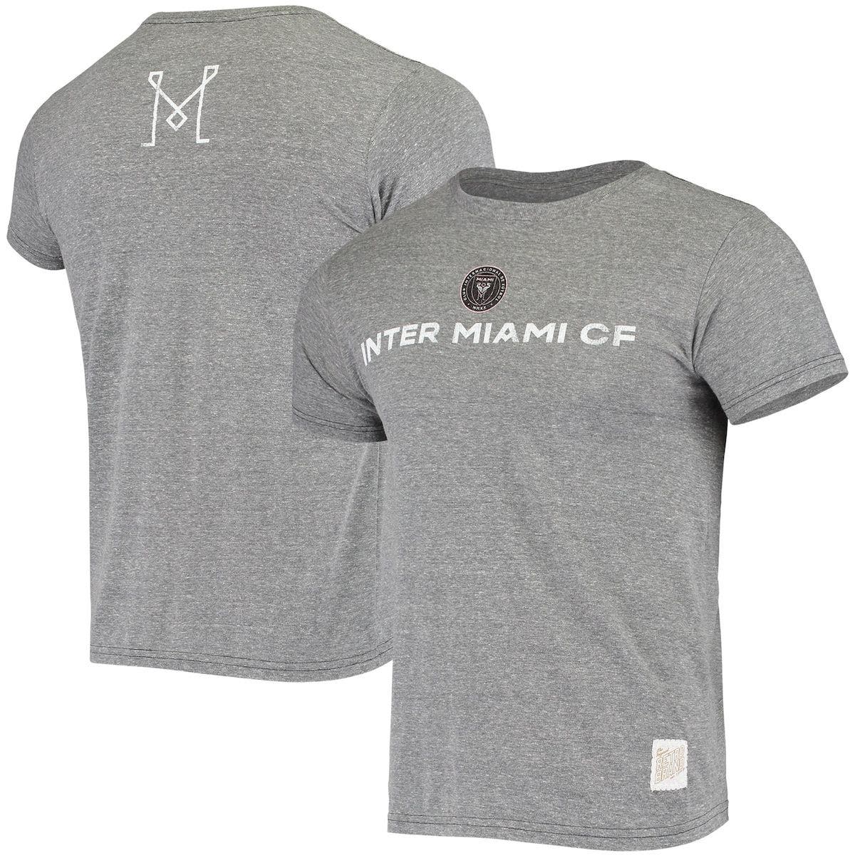 Elite Fan Shop NCAA Men's Tri Blend T Shirt Gray Retro 